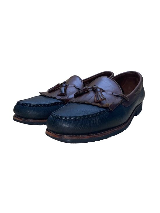 Allen Edmonds Men’s Brown & Black Leather Tassel Slip-On Nashua Loafers Size 13 main image 8